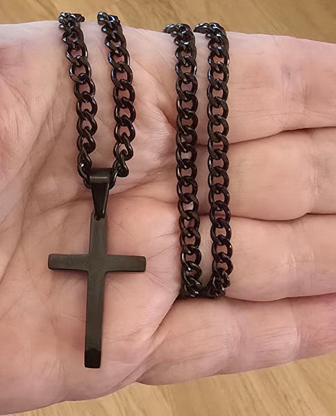 Musta ter&auml;sristi panssarikaulakoru 3cm ja 4cm