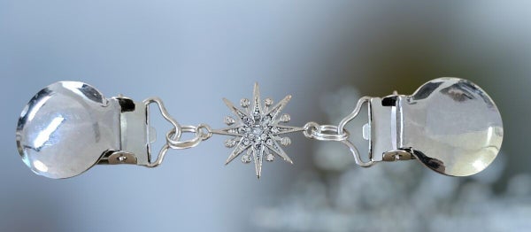 Neuleklipsut kukat ja syd&auml;met