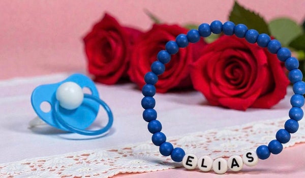 Lasteni nimet -rannekoru vanhemmalle tai lapselle