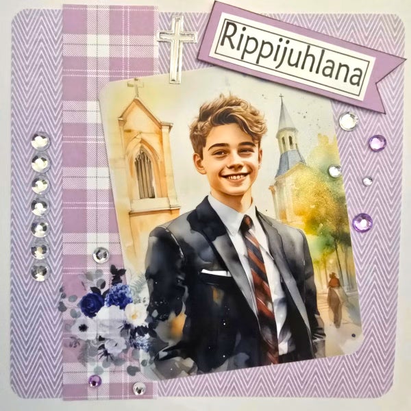 Konfirmaatio- ja rippijuhlakortit