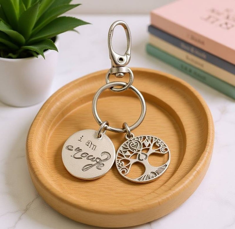 El&auml;m&auml;npuu I am enough - min&auml; riit&auml;n - laatta