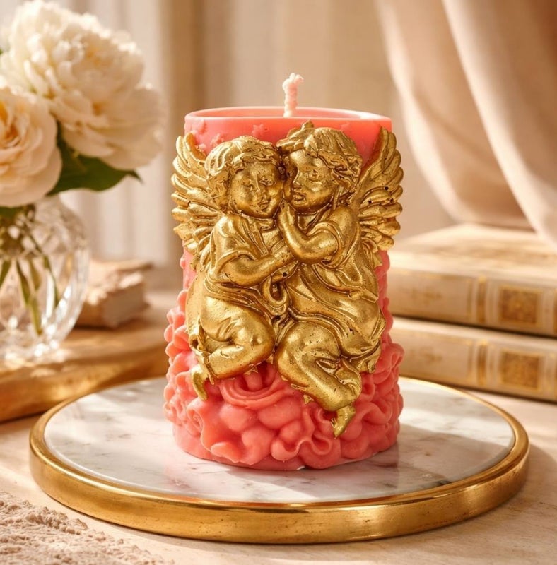 Enkelikynttil&auml; KULTA B