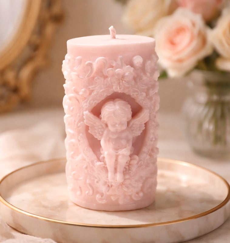 Vaaleanpunainen 1 enkeli