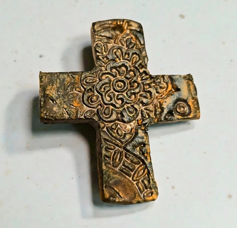 5cm &ndash; keraaminen irtoristi, lakattu ja lasitettu (Uniikki 7)