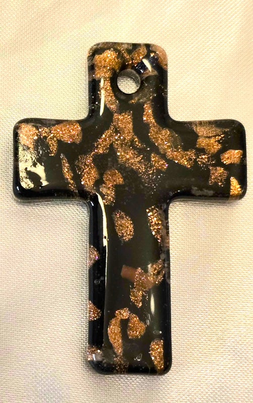 5cm musta foliolasiristi