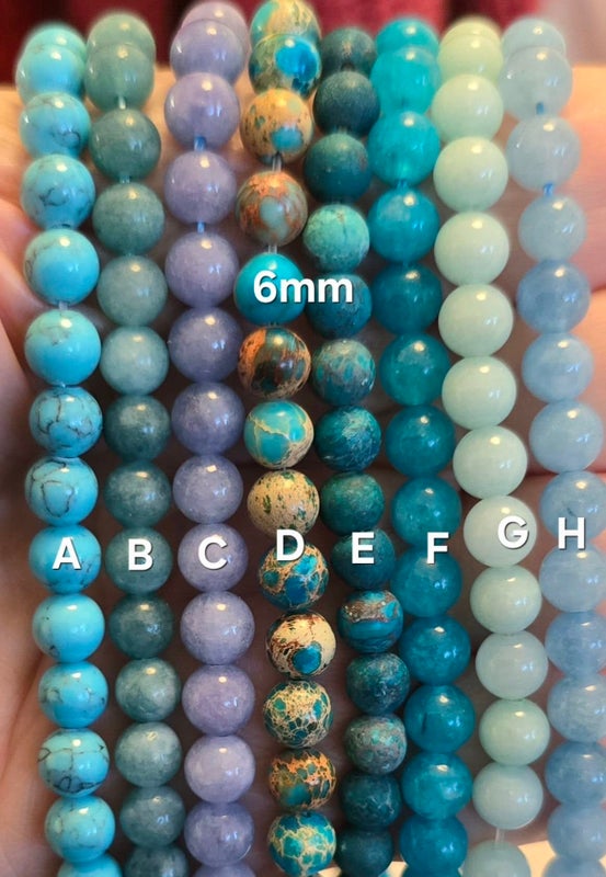 Siniset 6mm kivihelmet