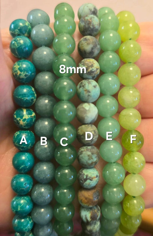 8mm vihre&auml;t kivihelmet