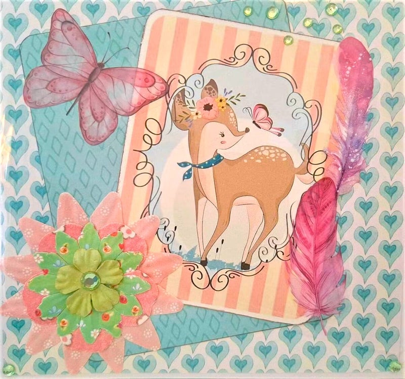 Bambi ja perhonen sulat