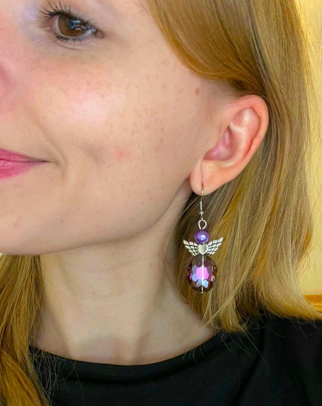 Enkeli 3,5cm kokopituus 5cm mallin yll&auml;