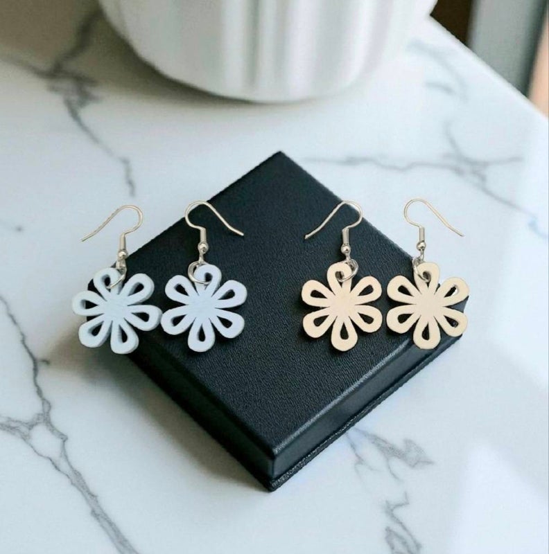 Puukukka korvakorut v&auml;rit 3