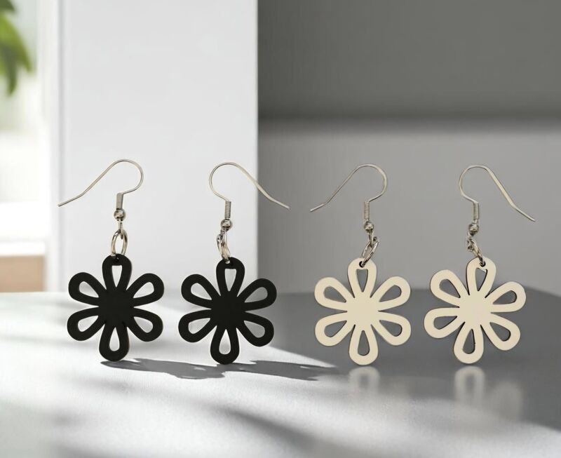 Puukukka korvakorut v&auml;rit 4