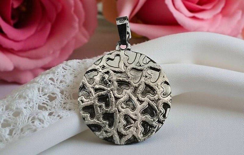 Rakkauden keh&auml; hopeakaulakoru 50cm