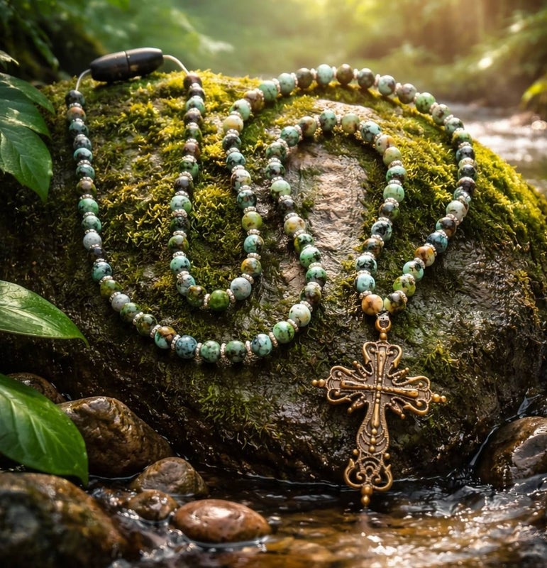 Kivihelmet 6mm vihre&auml;t (afrikanturkoosi)