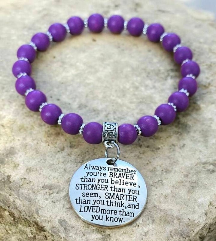 Always remember you're BRAVER than you believe, STRONGER than you seem, SMARTER than you think, and LOVED more than you know.