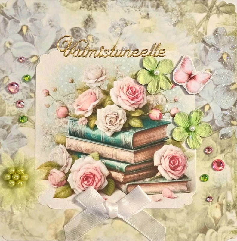 Valmistuneelle kirjat ja ruusut