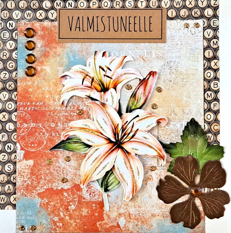 Valmistuneelle vaaleat kukat